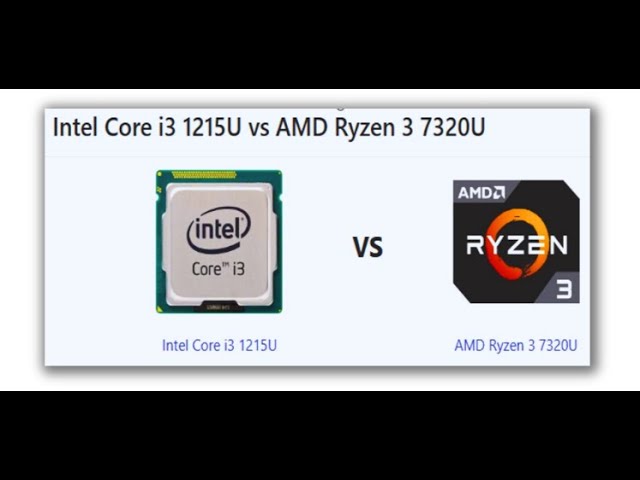 INTEL Core i3-1215U vs AMD Ryzen 3 7320U । Technical comparison intel Core i3 vs AMD Ryzen 3 7320U