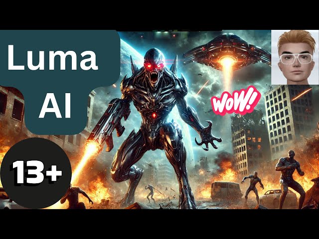AI INSANE Science Fiction Movie Generated by Luma AI Dream Machine