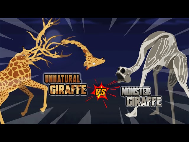 Unnatural Giraffe vs Monster Giraffe | Monster Animation