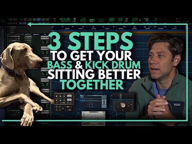 3 STEPS to get your Bass & Drums Sitting Better Together with Marc Daniel Nelson