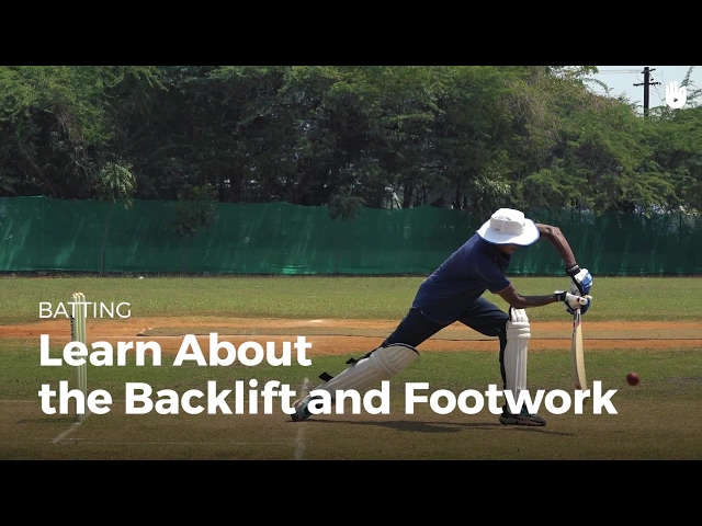 Learn the Backlift and Footwork | Cricket