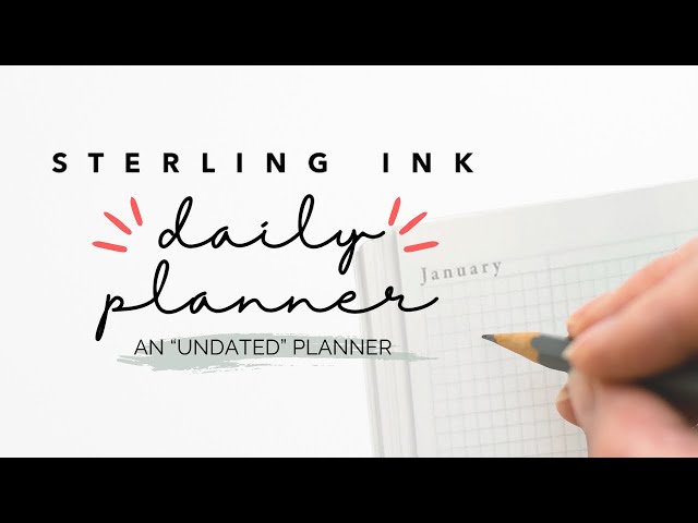 Sterling Ink Daily Planners // A Flip-thru and Review