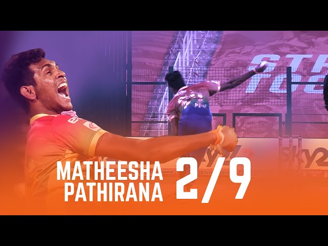 Matheesha Pathirana's 'MALINGA' moment I 2/9 I Bangla Tigers I Abu Dhabi T10 I Season 4
