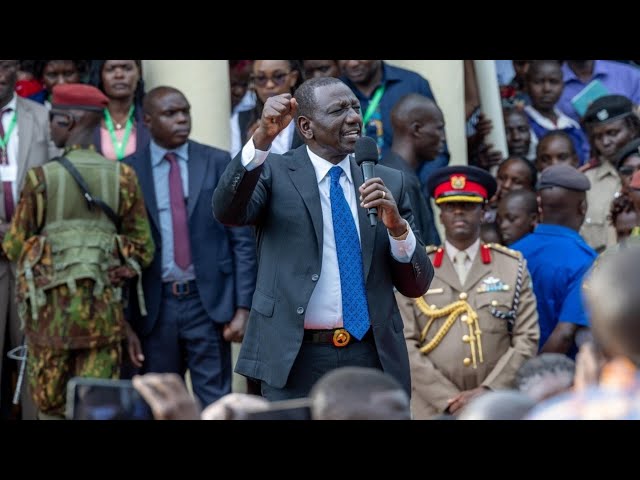 LIVE!! Ruto & his allies holds rally in Garissa Town as Kenyans holds Anti Finance Bill Protests!!