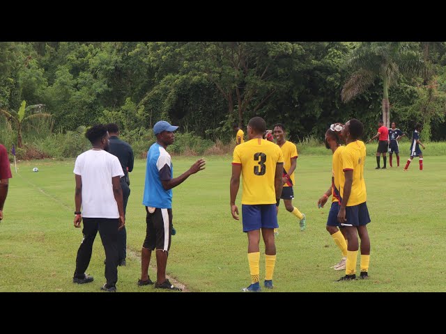 Highlight the first Goal Salt Marsh United FC 1-0 Coopers Pen FC Jamaica street sports Trelawny M
