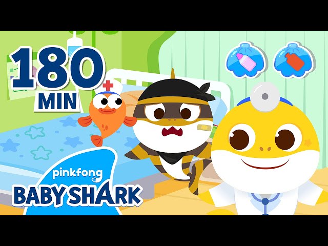 OUCH! Thief Baby Shark visits Baby Shark Doctor | +Compilation | Hospital Play | Baby Shark Official