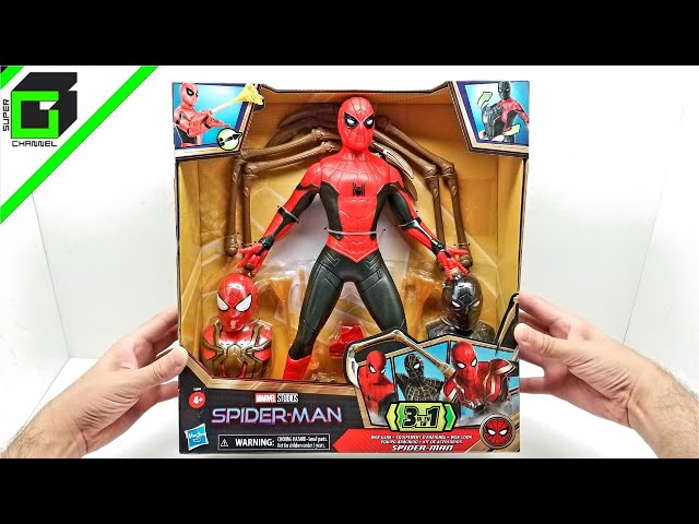 New (3 in 1) SPIDER-MAN No Way Home Hasbro action figure! UNBOXING and REVIEW!
