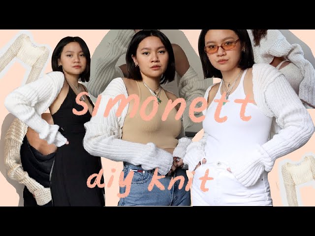 simonett inspired sweater sleeve, yarn haul, knit crate unboxing | knitting recreation
