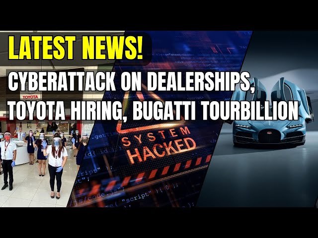 Auto Roundup: Cyberattack Chaos, Bugatti's Tourbillon 1,800-hp Unveiled | June 26, 2024