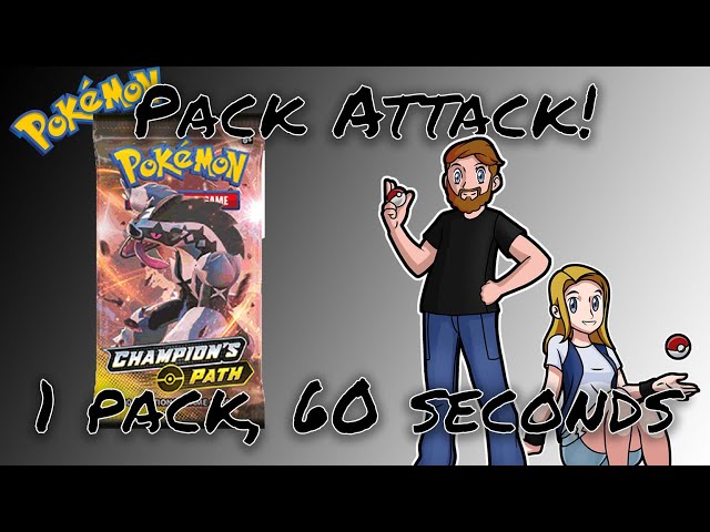 Pack Attack! CHAMPIONS PATH! Pokemon Card Opening! Big Pikachu Face #shorts PA288
