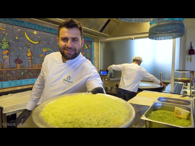 World's Best Kunefe  | Turkish Desserts Heaven in Gaziantep | Turkish Street Food