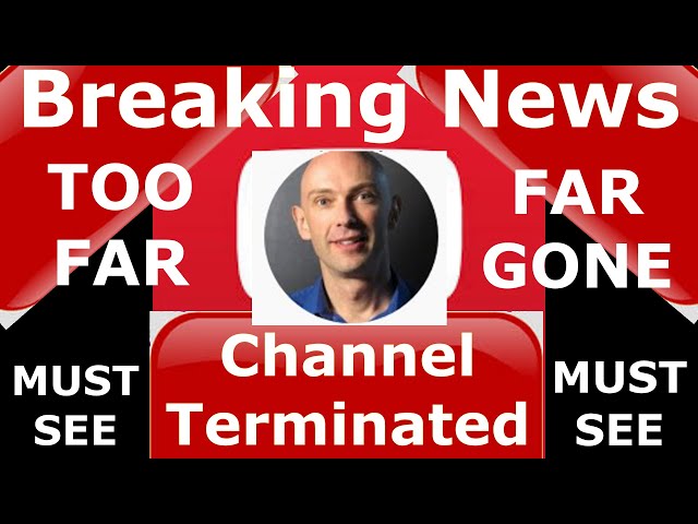 SHAUN ATTWOOD'S Channel Is DELETED - TERMINATED
