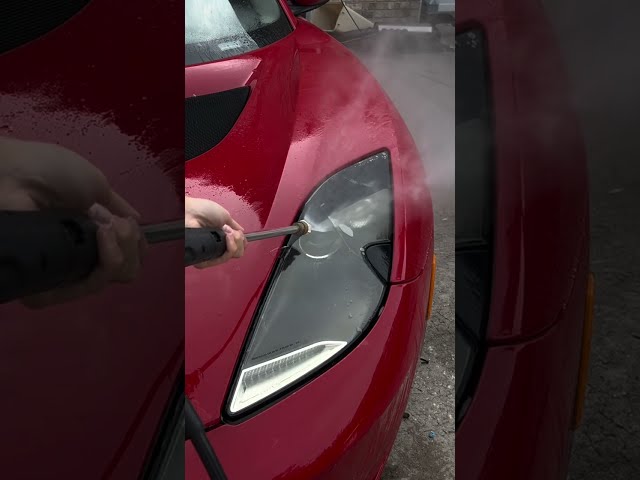 SATISFYING Headlight Clearcoat Removal
