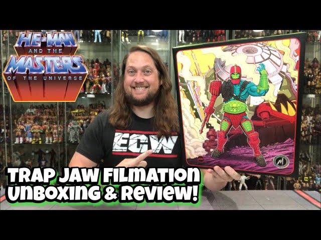 Trap-Jaw Filmation Mondo Masters of the Universe Unboxing & Review!