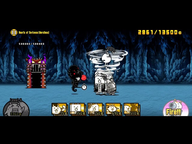 Battle Cats Hearts of Darkness (Merciless) - Growing Strange Stage 2C