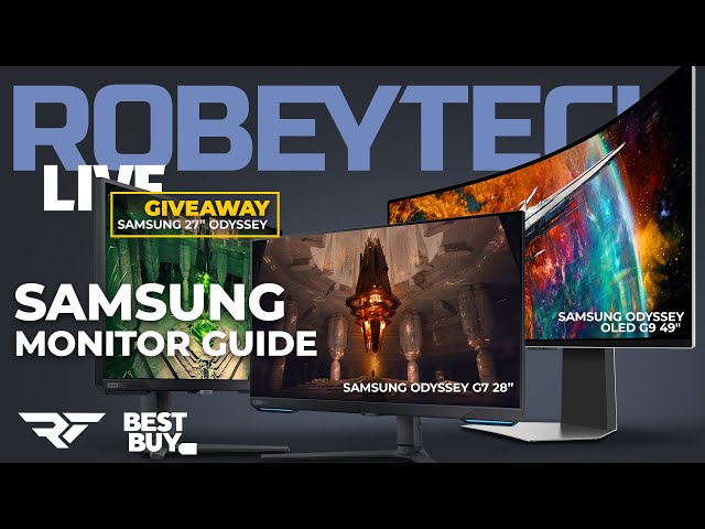 Giveaways + Samsung Monitors -27"Odyssey G4, 28" Odyssey G7 and 49" Odyssey G9 Ultrawide