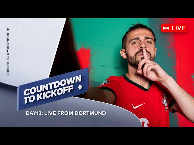 LIVE from Dortmund for Georgia v Portugal build up! | Countdown to Kickoff
