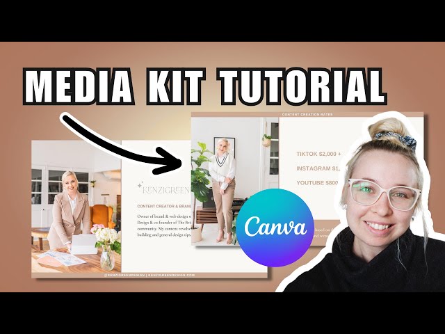 How To Make A Media Kit That Lands Brand Deals + FREE TEMPLATE 💖