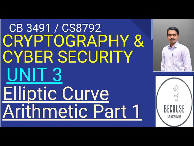 3.13 Elliptic Arithmetic Part 1 in Tamil