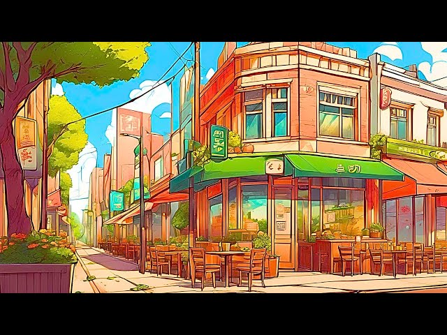 Ghibli Coffee Shop ☕️ Music to put you in a better mood 🌿 lofi hip hop - lofi songs | study / relax