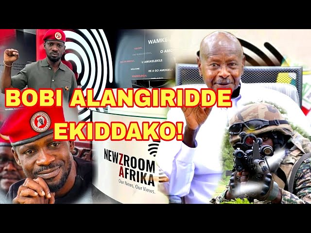 (Video)kikambwe,HE Bobi wine alangiridde obukodyo bwo kuba M7 kuttaka!Live from S.Africa. obunkenke🔥