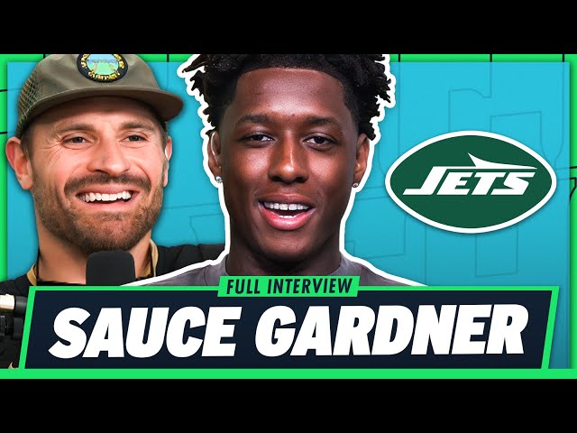 Sauce Gardner Talks Jets Defense & Aaron Rodgers' Return