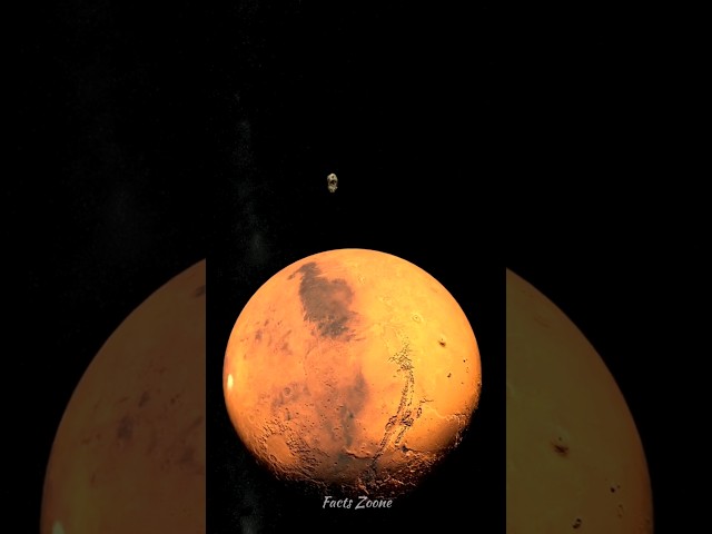Phobos | Mars Moon #science #sciencefacts