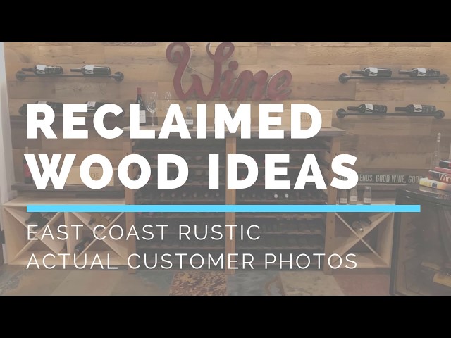 Reclaimed Wood Wall Ideas and Accent Walls