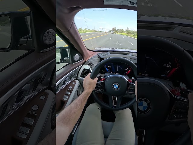 Does the BMW XM Sound Awesome or Artificial? (POV Drive #shorts)