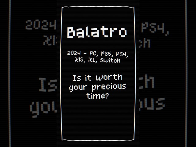 Balatro (2024) - 5 Second Review