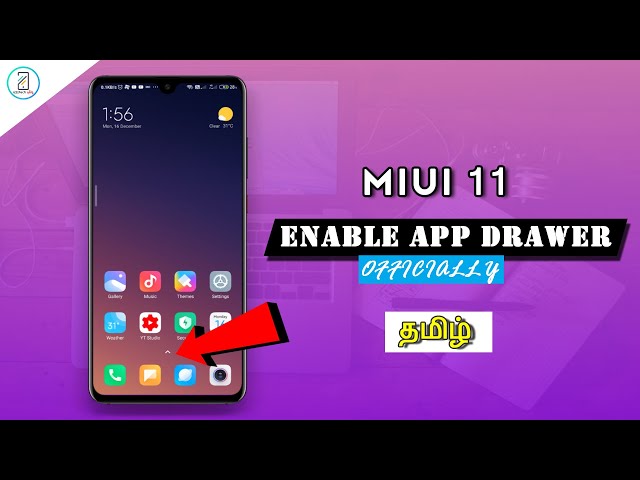 MIUI 11 : How to Enable App drawer in Redmi Devices | Tamil | தமிழ் 🔥| A2ZTECH Tamil