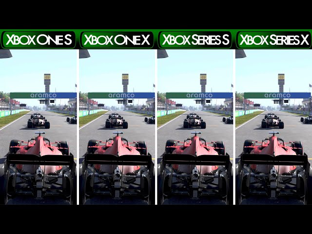 F1 2021 - Xbox One S|X & Xbox Series X|S - Comparison & FPS