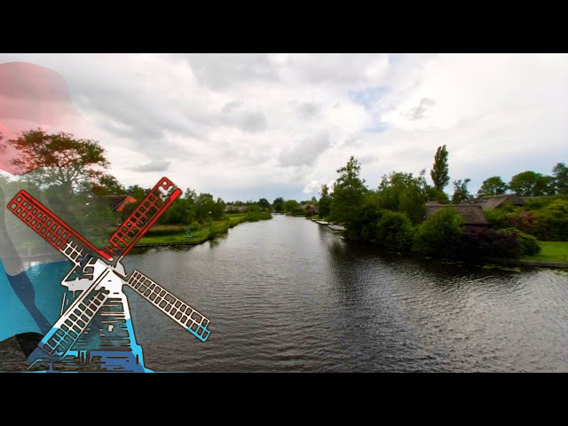 Netherlands VR - Giethoorn's close Neighbour - VR180 360 3D