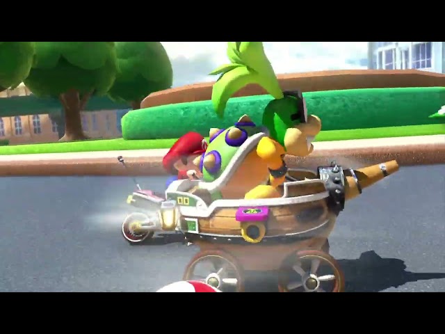 Mario Kart 8 deluxe- slow motion crazy race again#gameplay #gaming #nintendoswitch