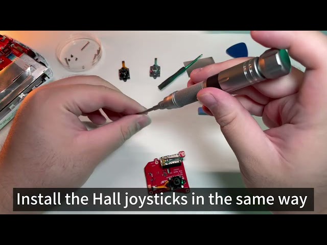 How to install Hall joysticks and resolve interference issues for ROG Ally?
