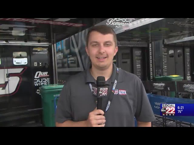 Anthony Alfredo & Parker Kligerman interviews at New Hampshire Motor Speedway