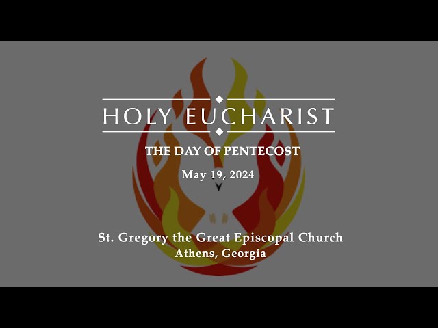 The Day of Pentecost  (May 19, 2024)