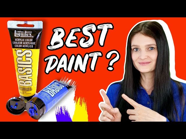 BEST ACRYLIC PAINT BRANDS FOR BEGINNERS 🎨