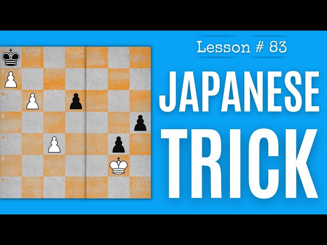 Chess Lesson # 83: Superior Kings and Pawns Endgame Skills