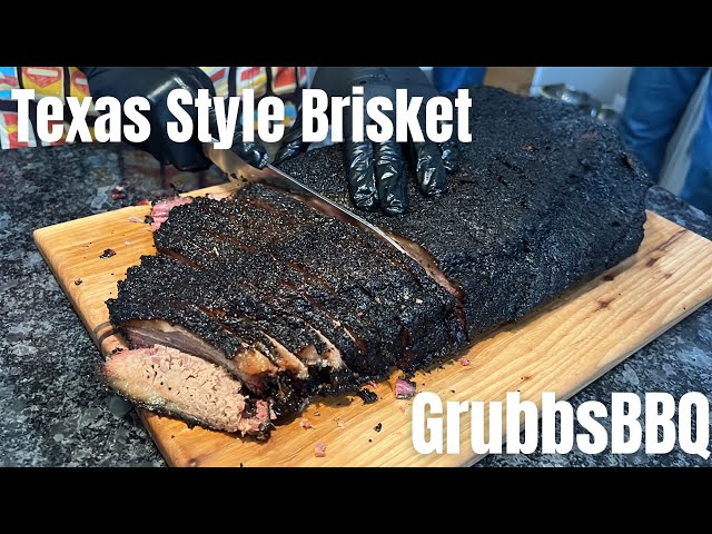 Smoking a Texas Style Brisket | Grubbs BBQ