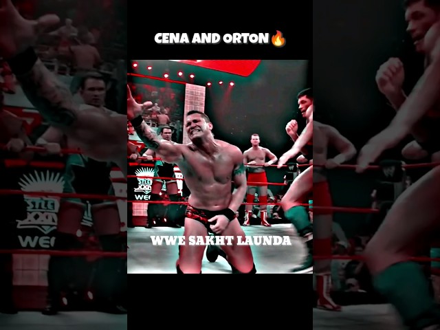John Cena And Randy Orton Teamwork 🔥| #shorts #wwe