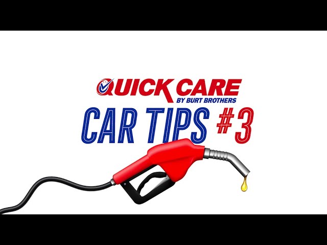 Burt Brothers Car Care Tip - Fuel Savings