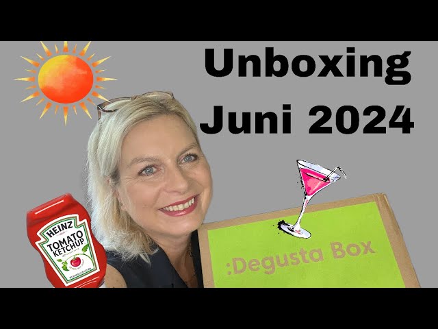 DegustaBox Unboxing Juni 2024