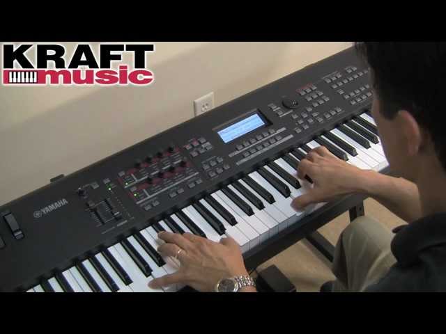 Kraft Music - Yamaha MOX8/MOX6 Demo with Tony Escueta