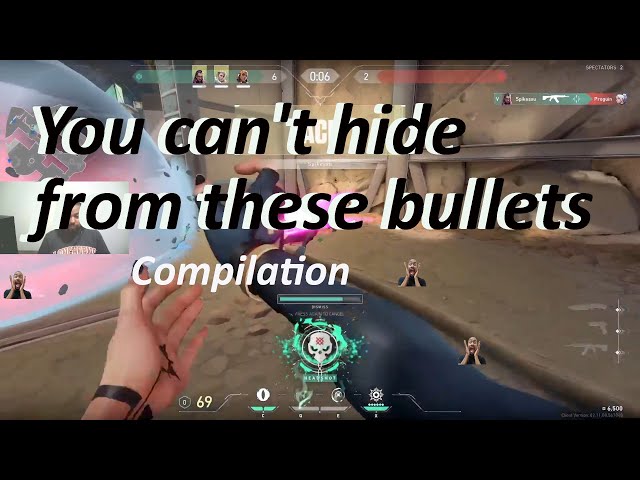 VALORANT 'You Can't Hide From These Bullets Compilation': Killjoy and Reyna ACE.