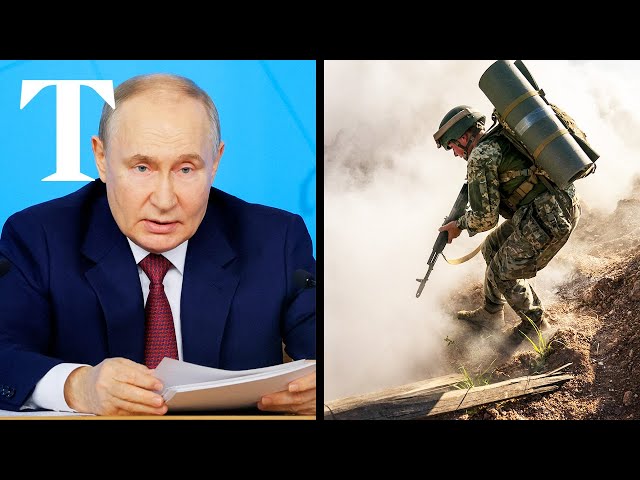 Putin offers end to Ukraine war