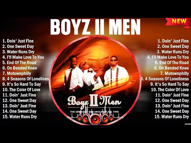 Boyz II Men Greatest Hits Ever ~ The Very Best Of R&B Songs Playlist Of All Time