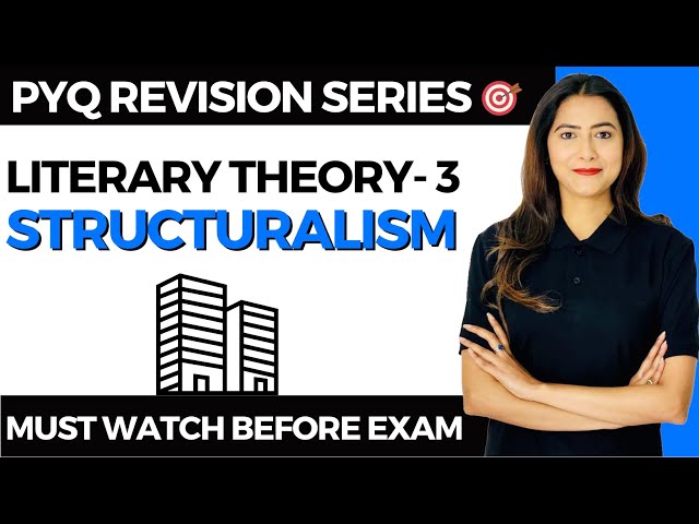 Literary Theory 3: Structuralism - Concept + Questions - NTA UGC NET English - Sunaina Jethani