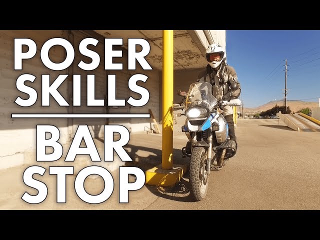 Lean Your Motorcycle Anywhere: The Bar-Stop Skill - Ride Like a Pro