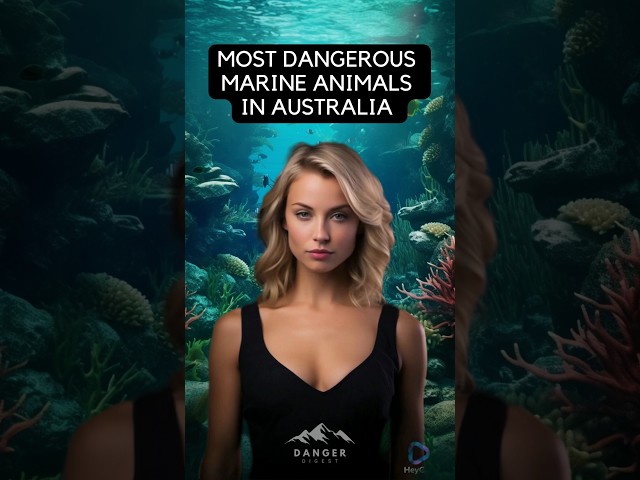Most Dangerous Marine Animals In Australia!🦘  #shorts #mostdangerous